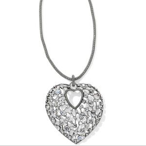NWT Brighton One Love Convertible Heart Necklace